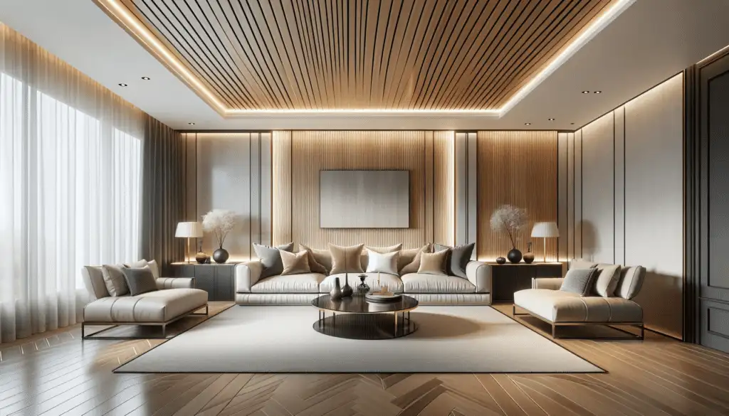 Discover 4 captivating WPC false ceiling designs to enhance your home's ambiance