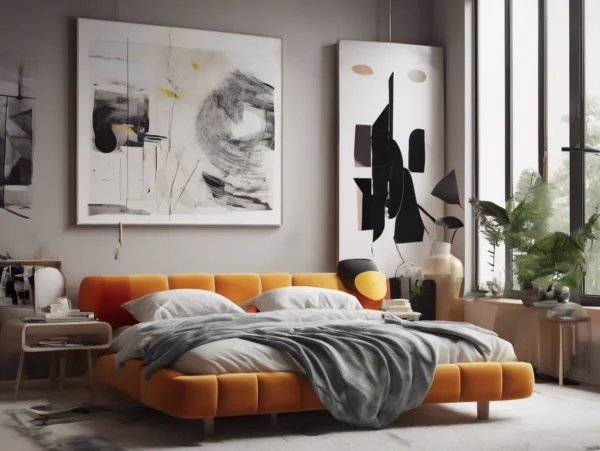 7 Modern Art Style Bedroom Design Ideas