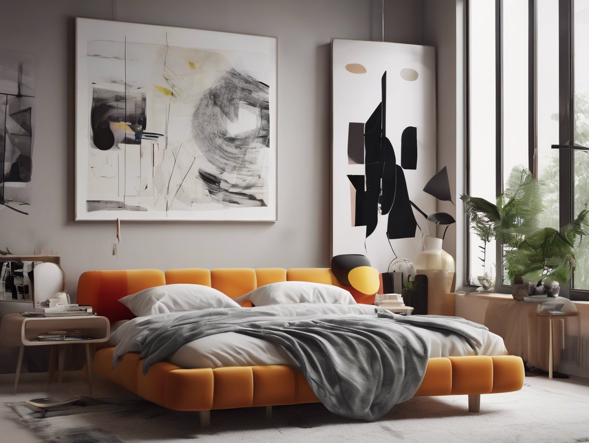 7 Modern Art Style Bedroom Design Ideas