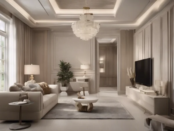 Color design ideas for hall wall panels