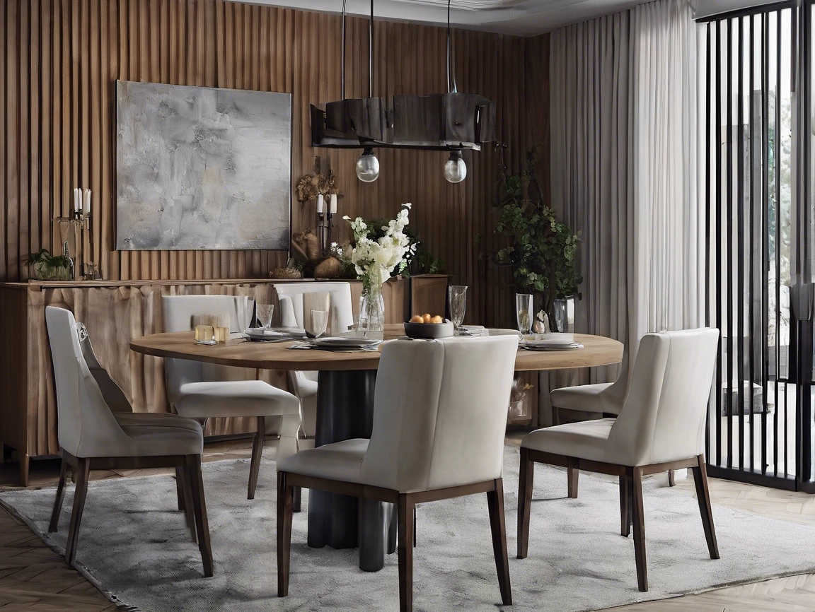 6 Elegant and Simple Dining Room Wall Panel Designs