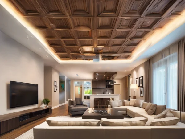 Elevating Your Living Room with Innovative WPC Ceiling Designs