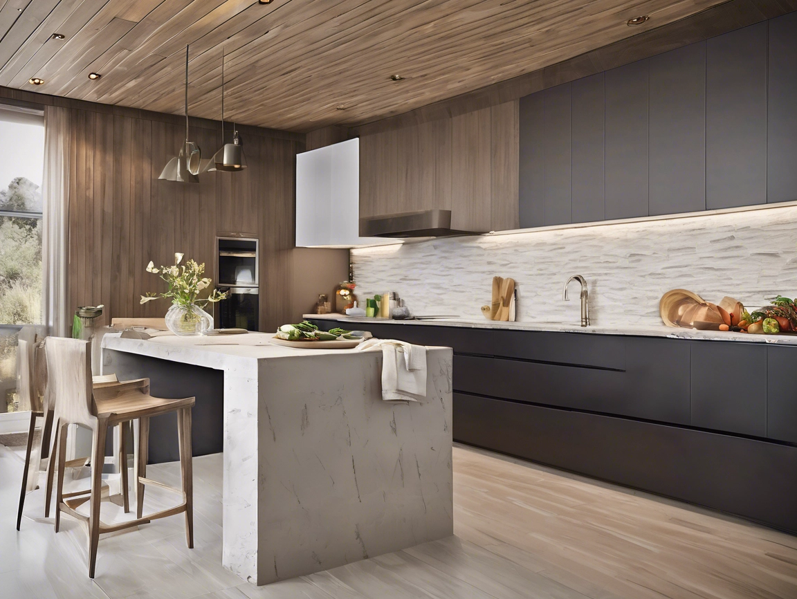 Use WPC Wall Panels to Decorate the Kitchen