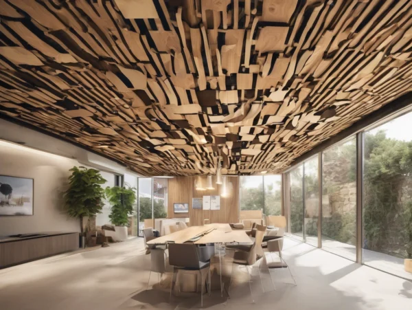 How to Install an Ecological Wood Ceiling