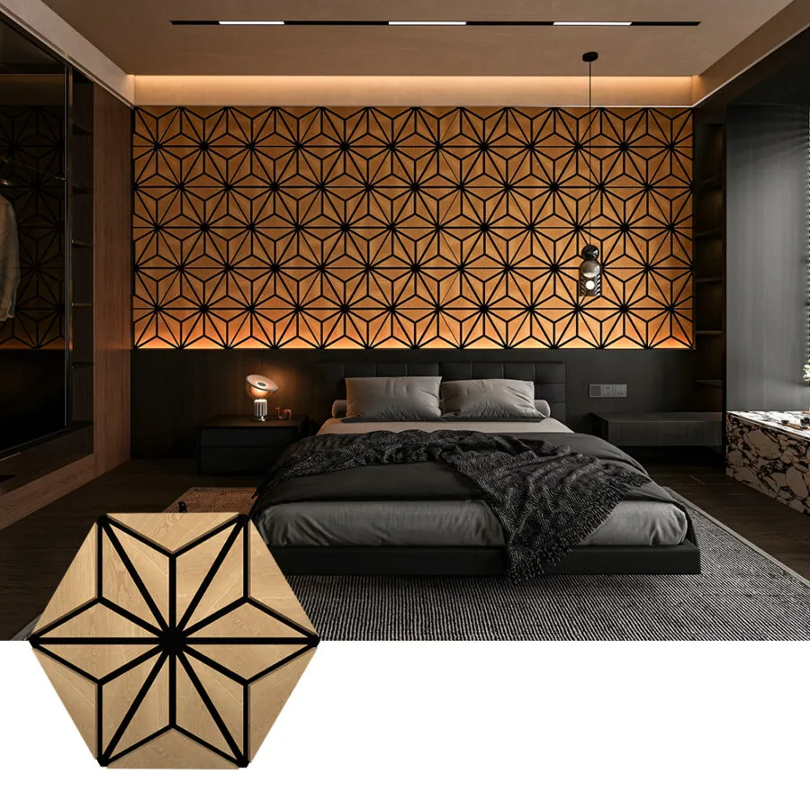 Acoustic wall panels wood WTAP-12