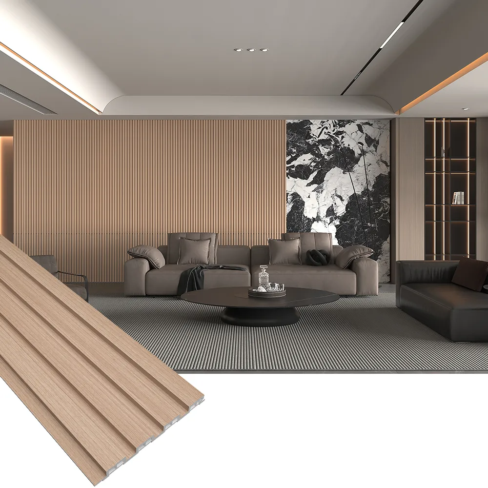 Wood Slat Wall Panels In Bedroom ​CTWPC-15912
