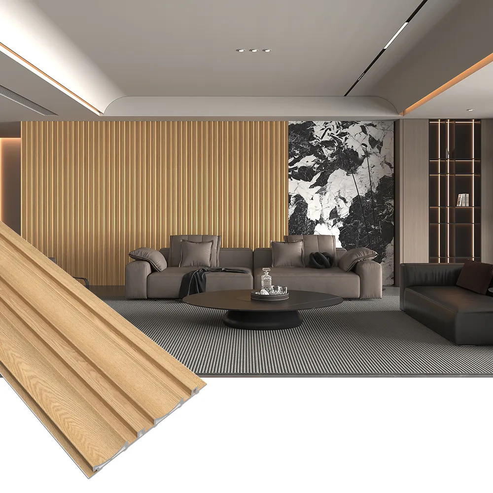 Fireproof WPC Panel For Hotel CTWPC-13214-1