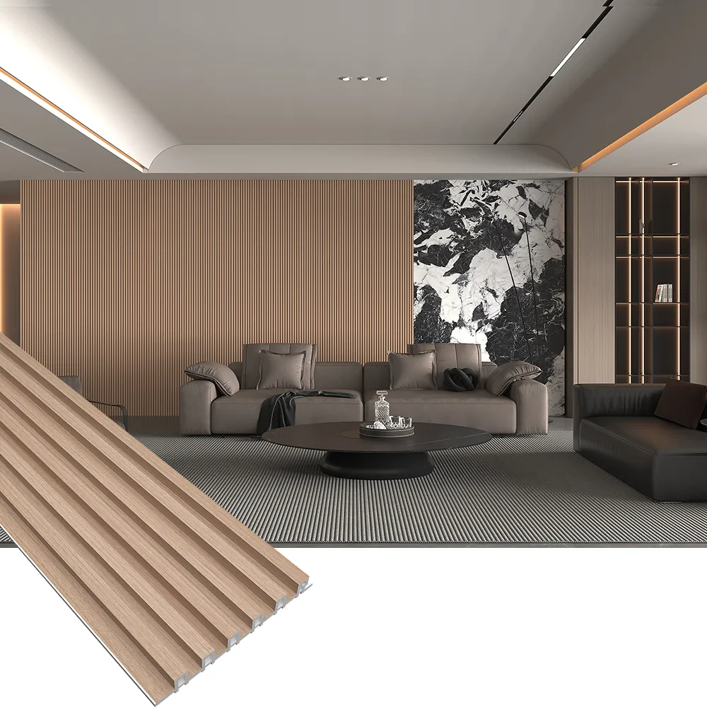 Basement Moisture-Proof Walls WPC Panels CTWPC-17017-2 Basement Moisture-Proof Walls WPC Panels CTWPC-17017-2