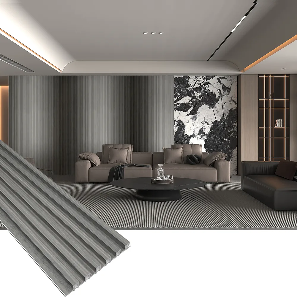 Basement Moisture-Proof Walls WPC Panels CTWPC-17017-3