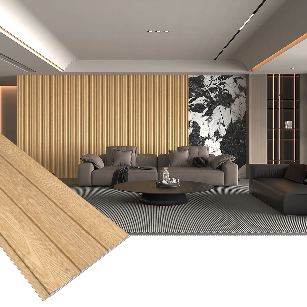 WPC Wooden Indoor Decor Wall Panel CTWPC-19512-1