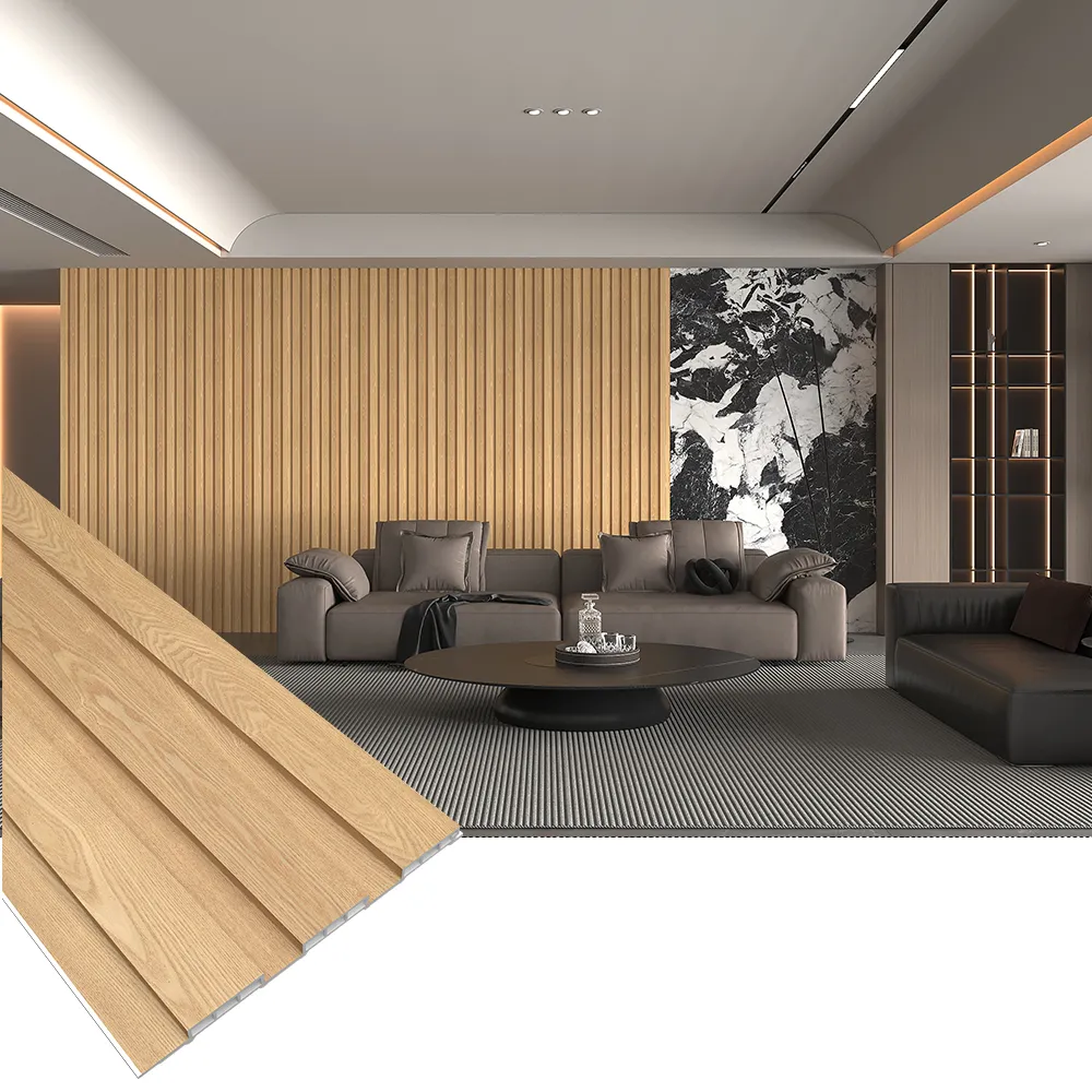 WPC Real-wood-like Indoor Wall Panel CTWPC-20312-1