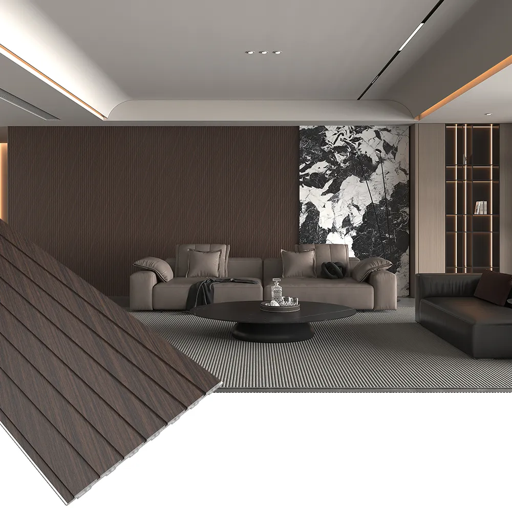 Anti-corrosion Indoorwpc Wall Panel CTWPC-220101b-5