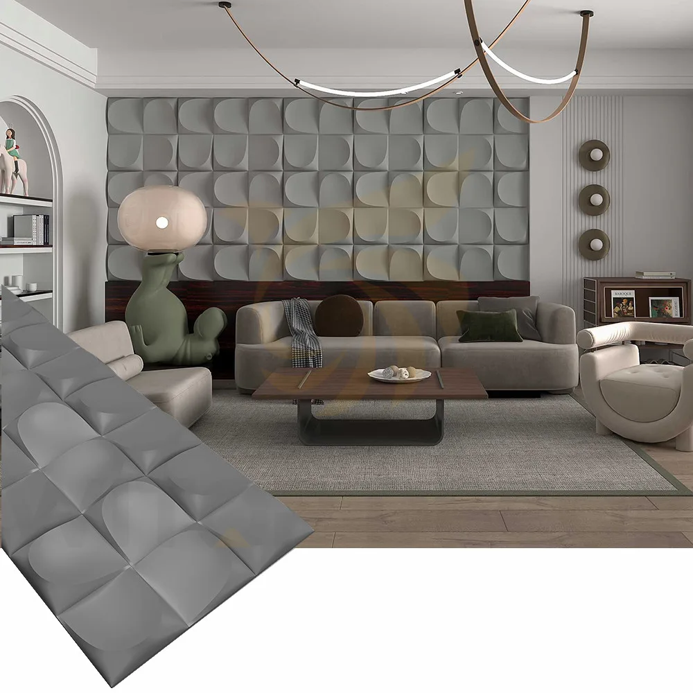 Waterproof PVC 3D Wall Panels5 Waterproof PVC 3D Wall Panels5