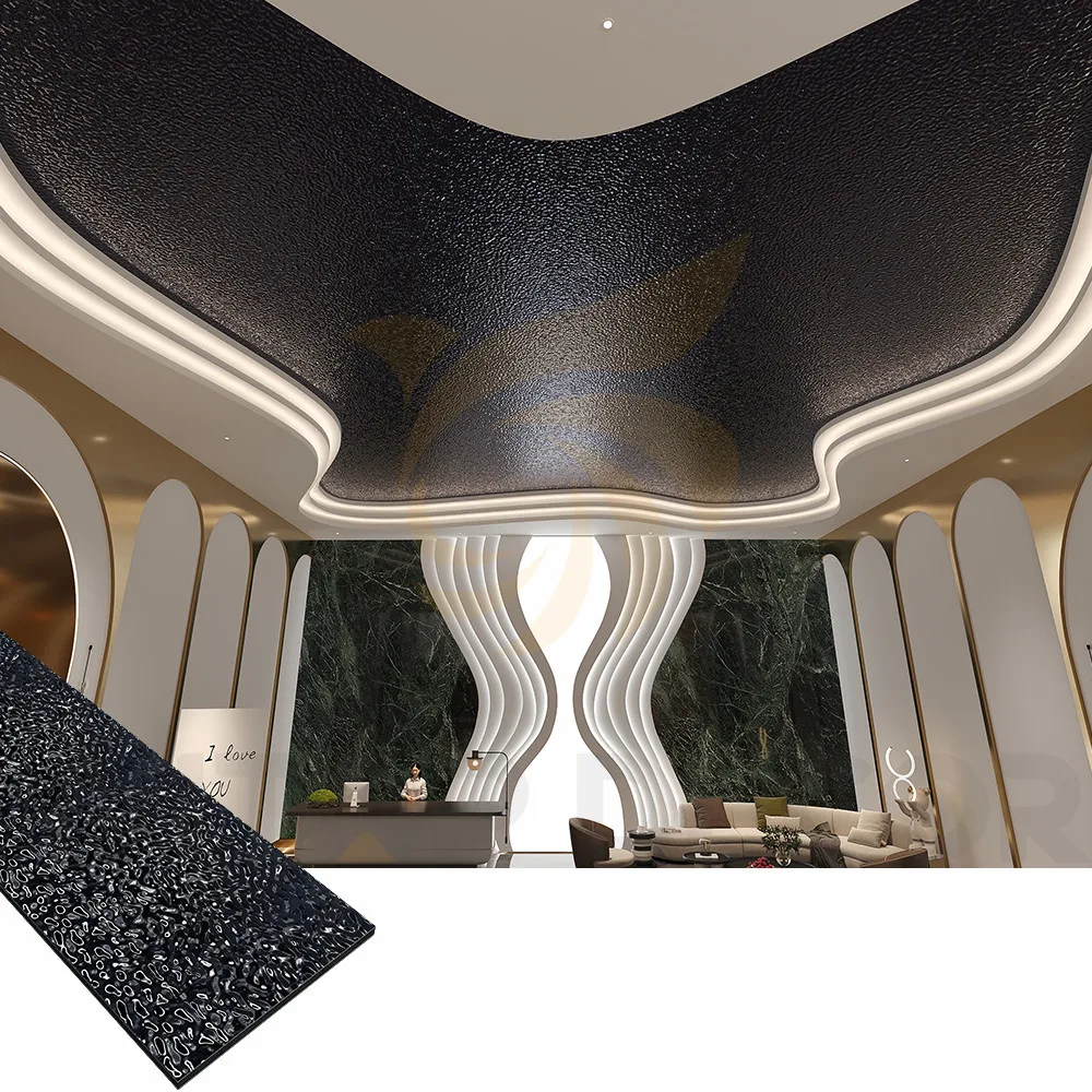 Water Ripples Series Bamboo Charcoal Wall Panel 4