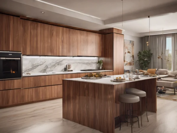 Wood Veneer vs UV Marble Sheet