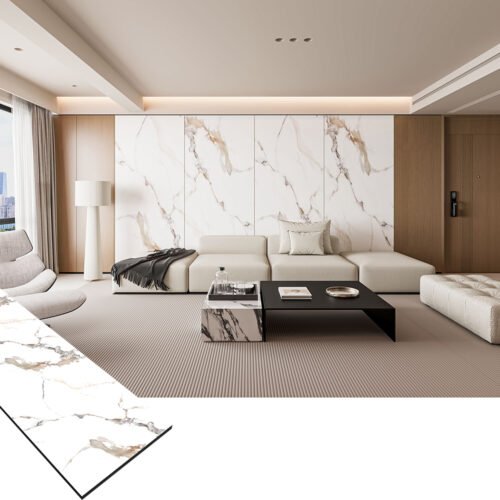 PET Stone Series Bamboo Charcoal Wall Panel Wood Veneer2