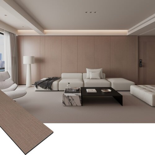 Fabric Series Custom Bamboo Charcoal Wood Veneer 3
