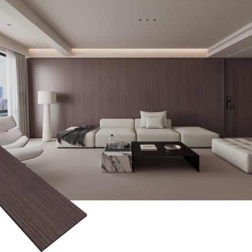Fabric Series Custom Bamboo Charcoal Wood Veneer 4