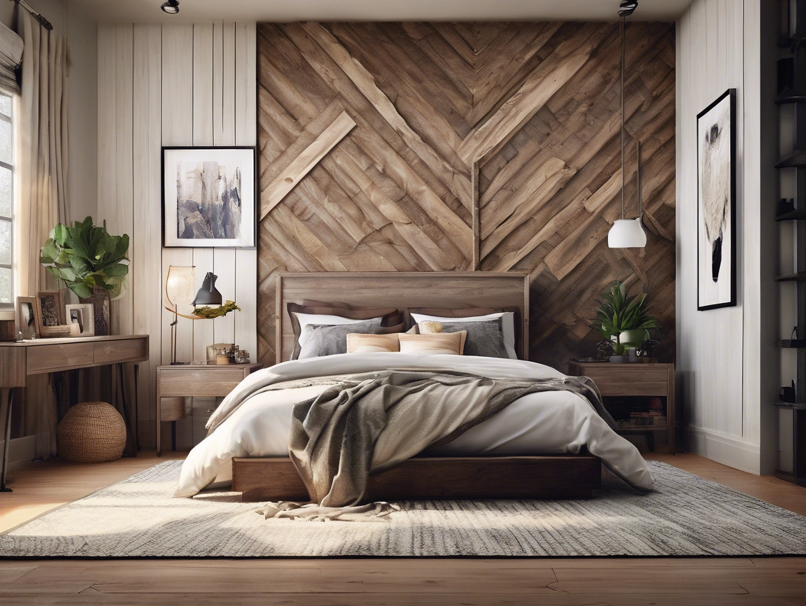 Texturing Wall Paneling for Your Beloved Bedroom