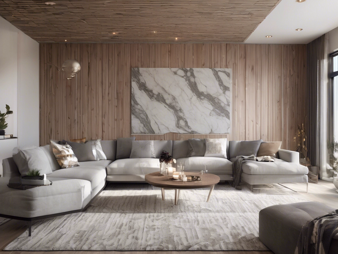 WPC Wall Panels And Ceilings Decorate The House