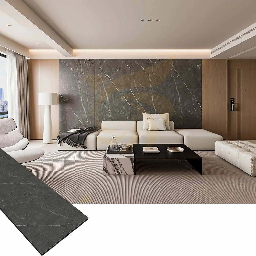 PET Stone Series Bamboo Charcoal Wall Panel Wood Veneer5 PET Stone Series Bamboo Charcoal Wall Panel Wood Veneer5