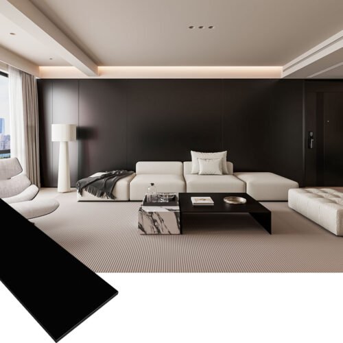 Wood Veneer Bamboo Charcoal Wall Panel Mirror Serirs3