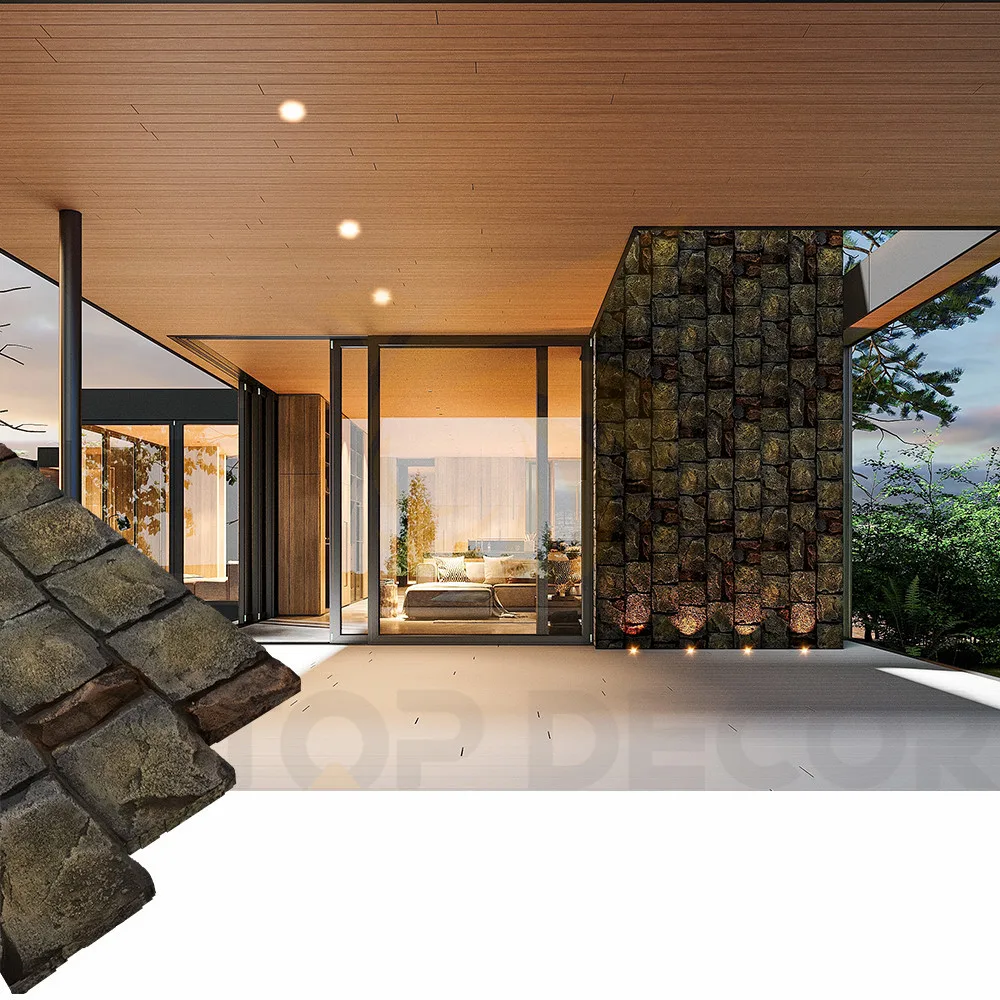 Eco-Friendly Stone Plastic Wall Panel