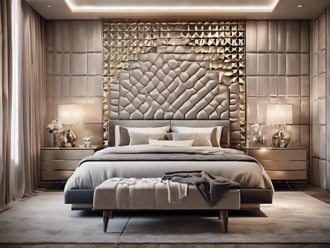 Enhance Your Bedroom with 3D Decorative Wall Panels