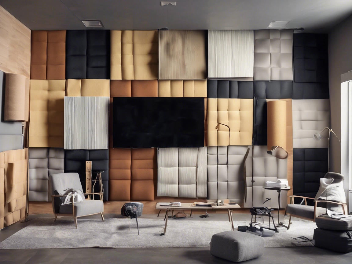 How to fix acoustic panels to wall