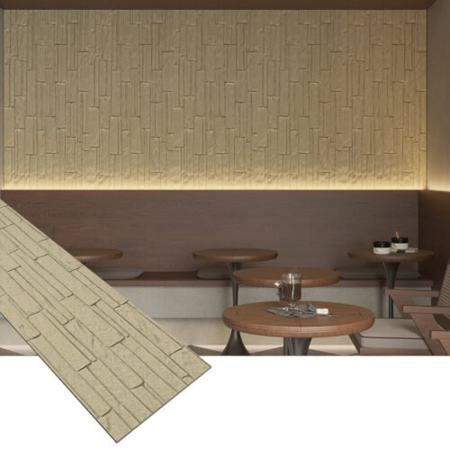 Stone Plastic Wall Panel B1 Fire Rating4