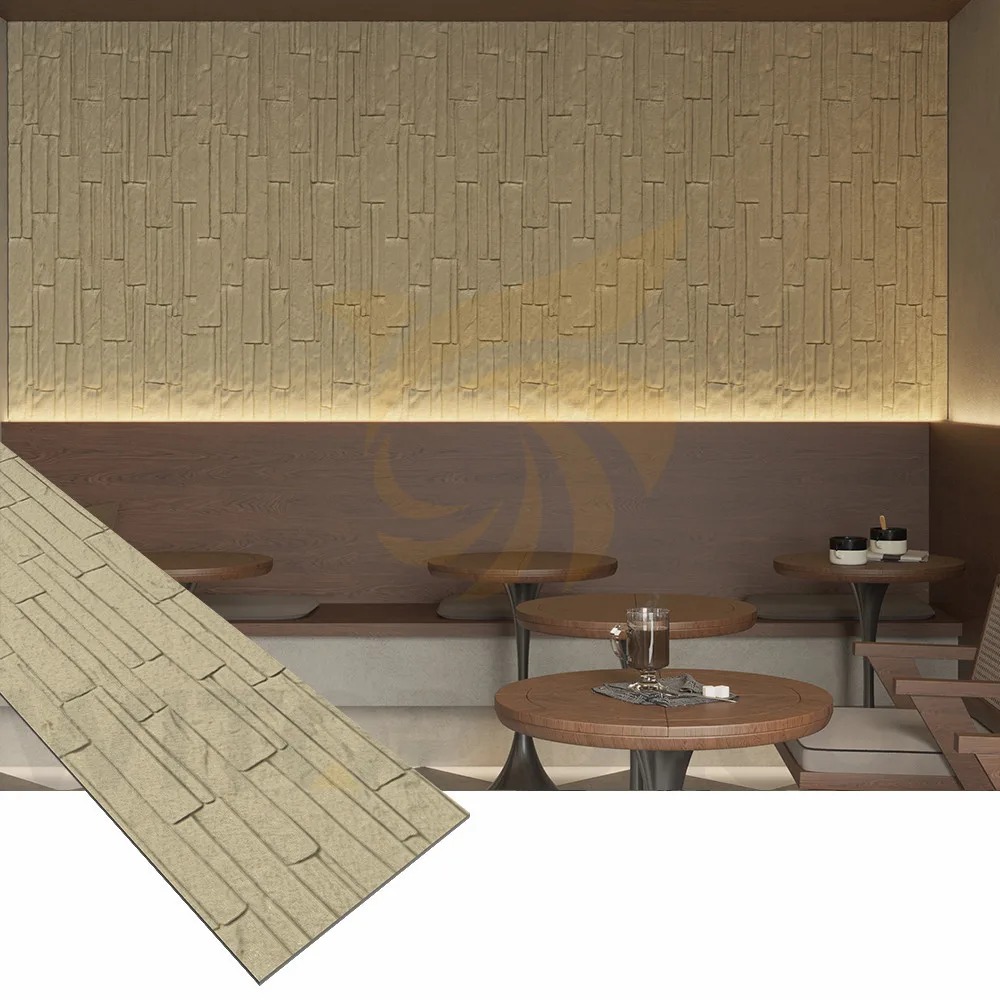119 Stone Plastic Wall Panel B1 Fire Rating4