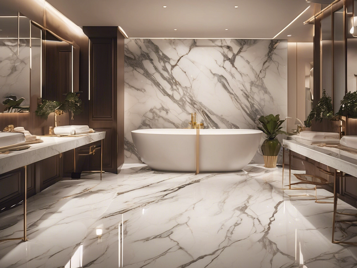 Functions and advantages of UV marble slabs