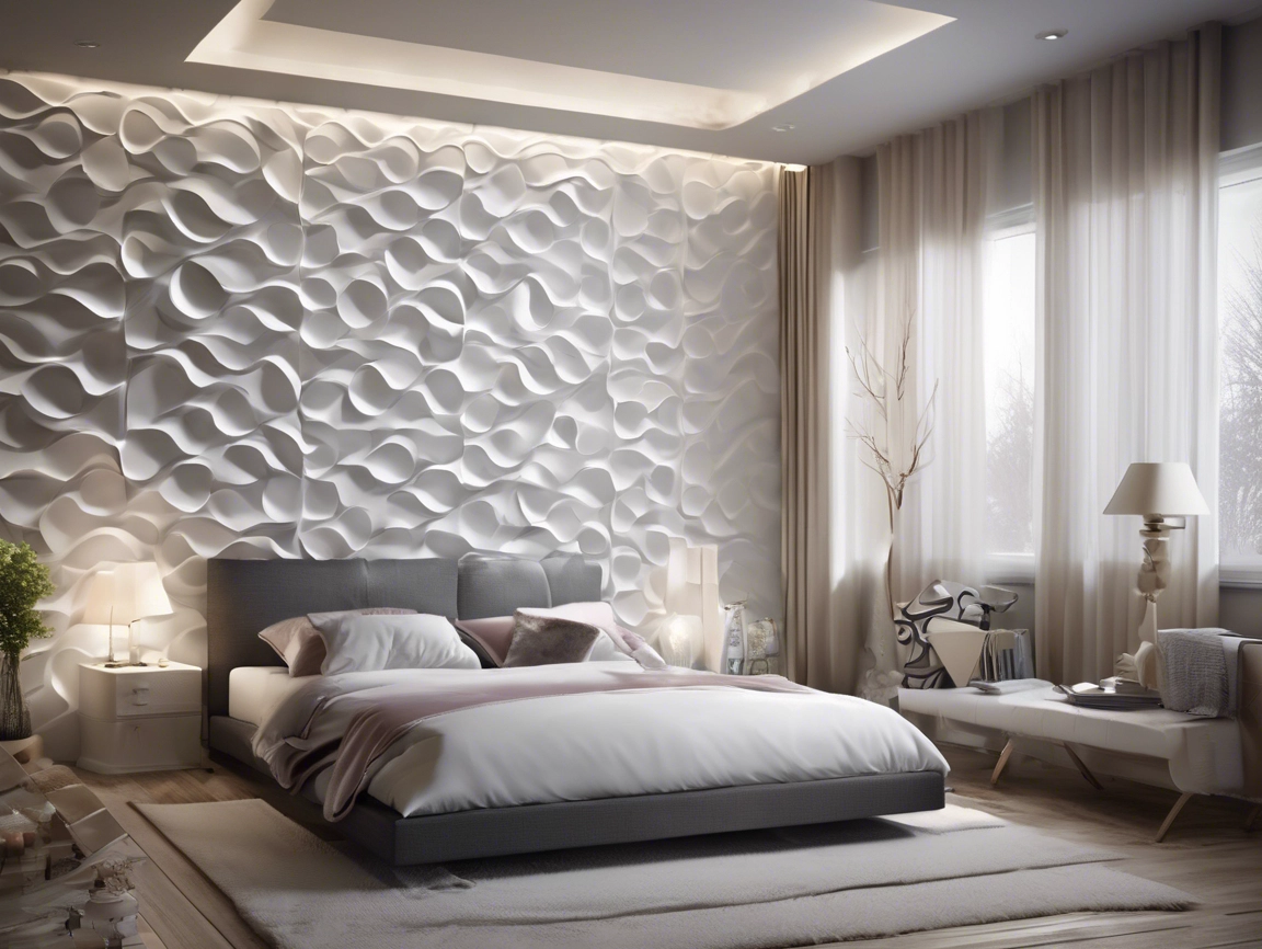 Enhance Your Bedroom with 3D Decorative Wall Panels