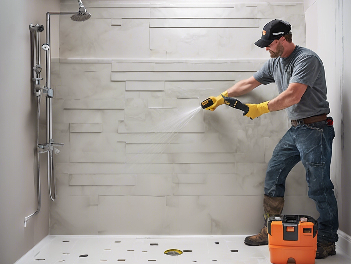 How to put up shower wall panels