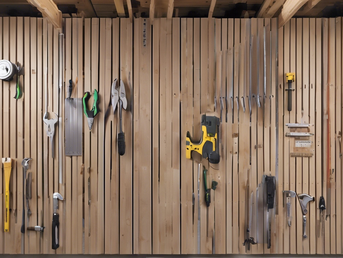 How to attach slat wall panels