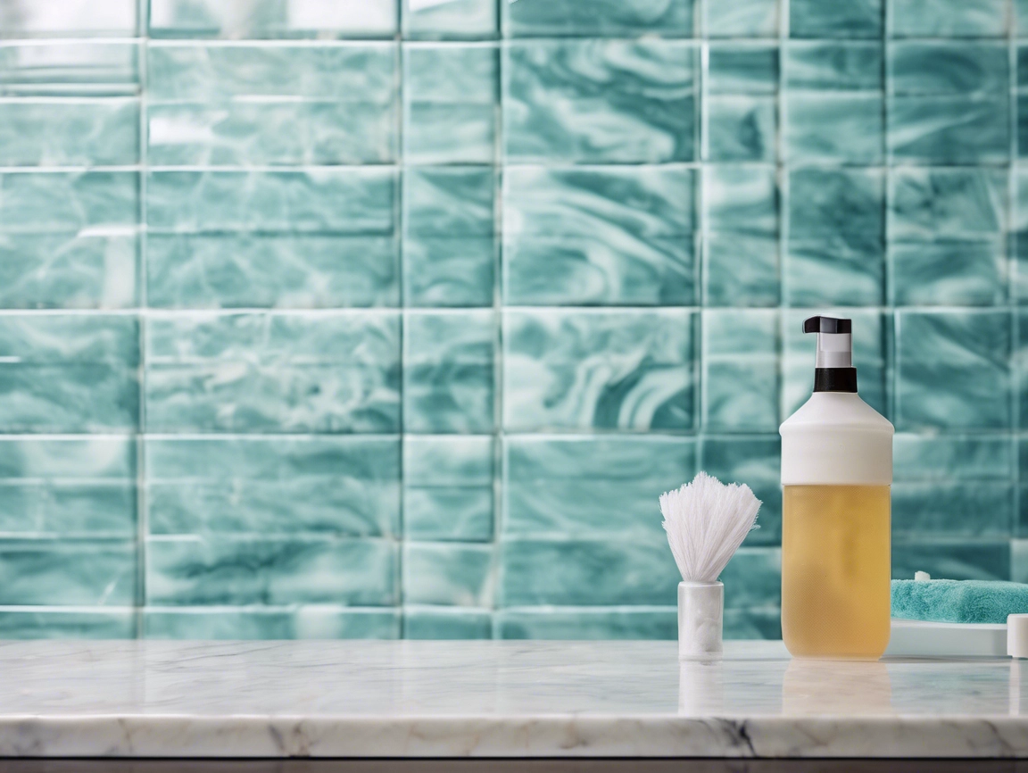 How to clean aqua tile metro marble tileboard wall panel