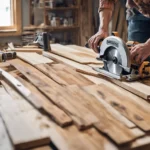 How to build wooden wall panels