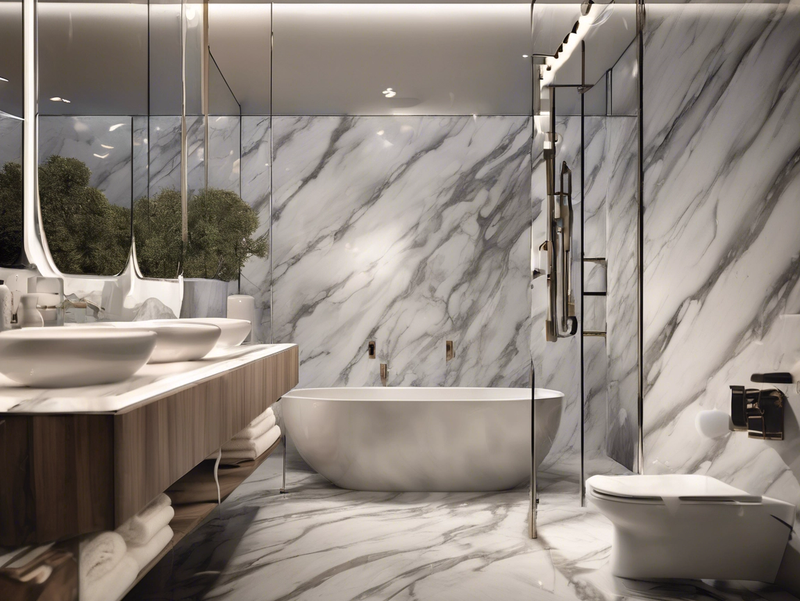 Is UV Marble Sheet Wall Panel Waterproof