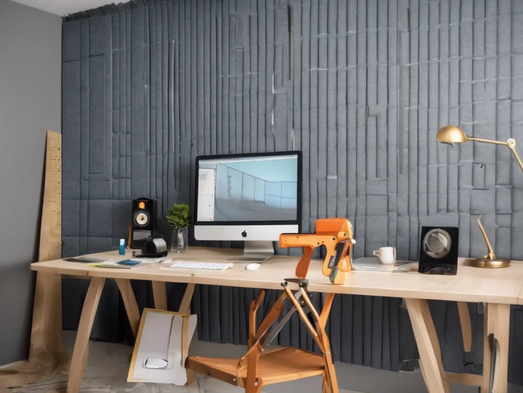 How to fit acoustic wall panels