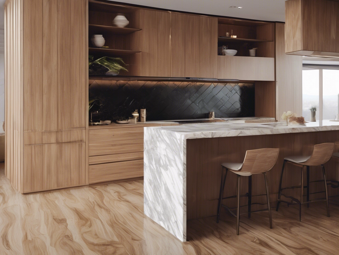 Wood Veneer vs UV Marble Sheet