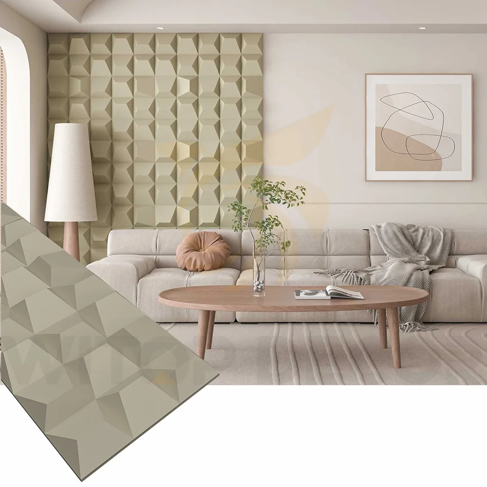 Eco-Friendly 3D Wall Panels