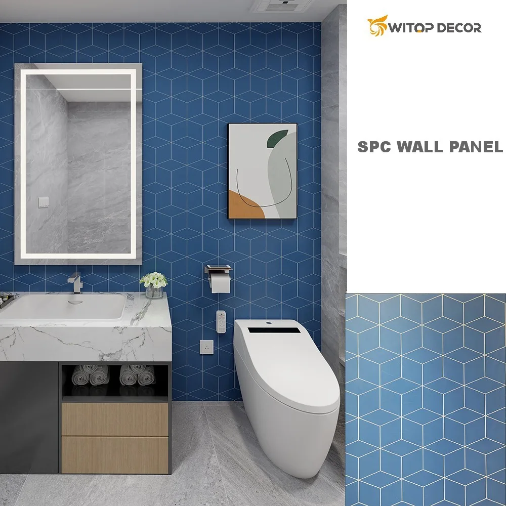 Hotel SPC Wall Panels Fireproof Soundproof