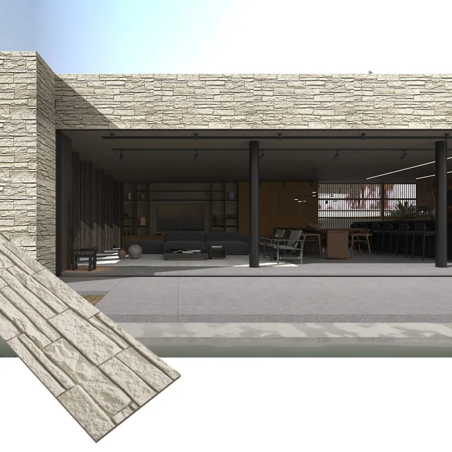 Custom Faux Stone Panels