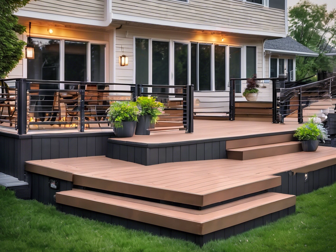 Composite Deck Railing Ideas | Outdoor Decking Design