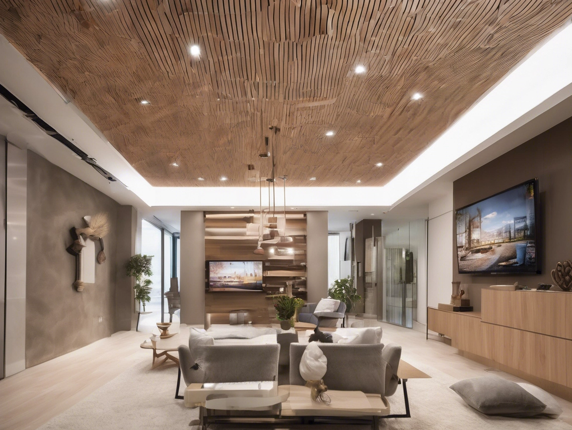 How to install WPC ceiling tiles