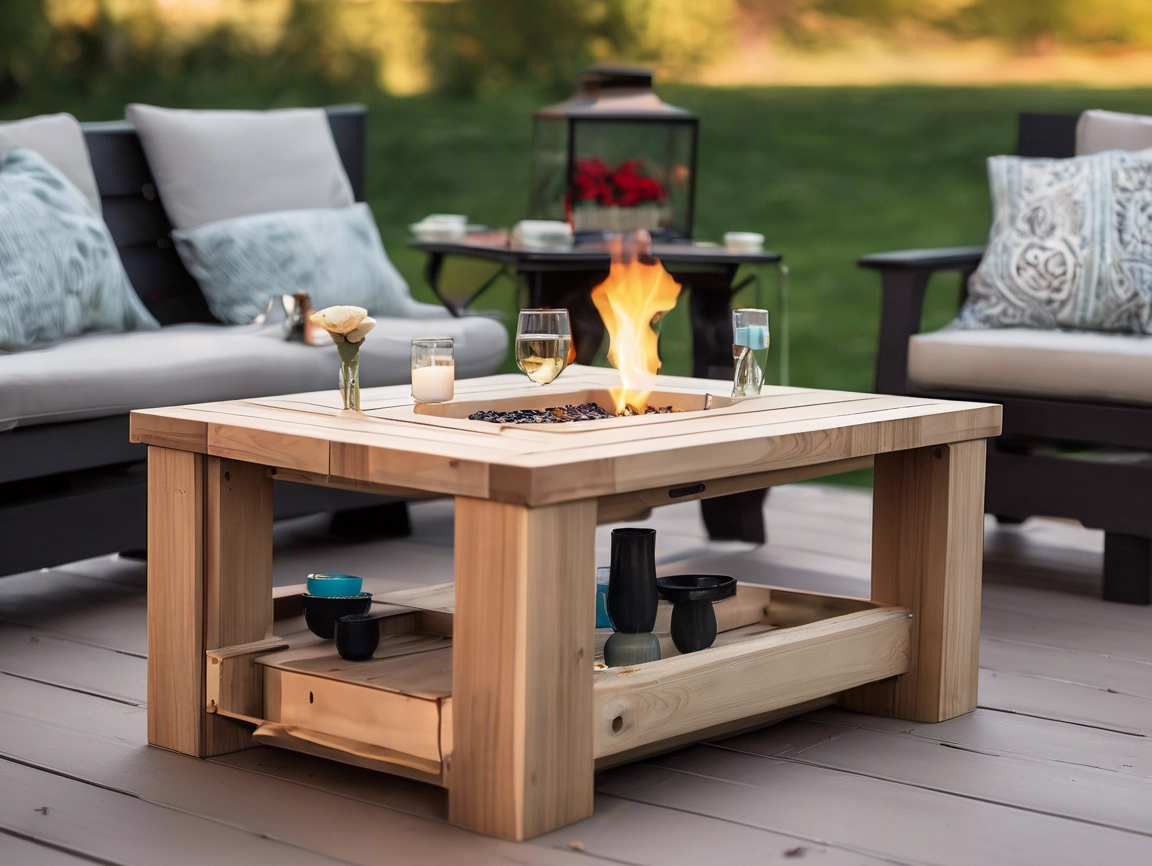 How to Make Your Own DIY Outdoor Deck Table?