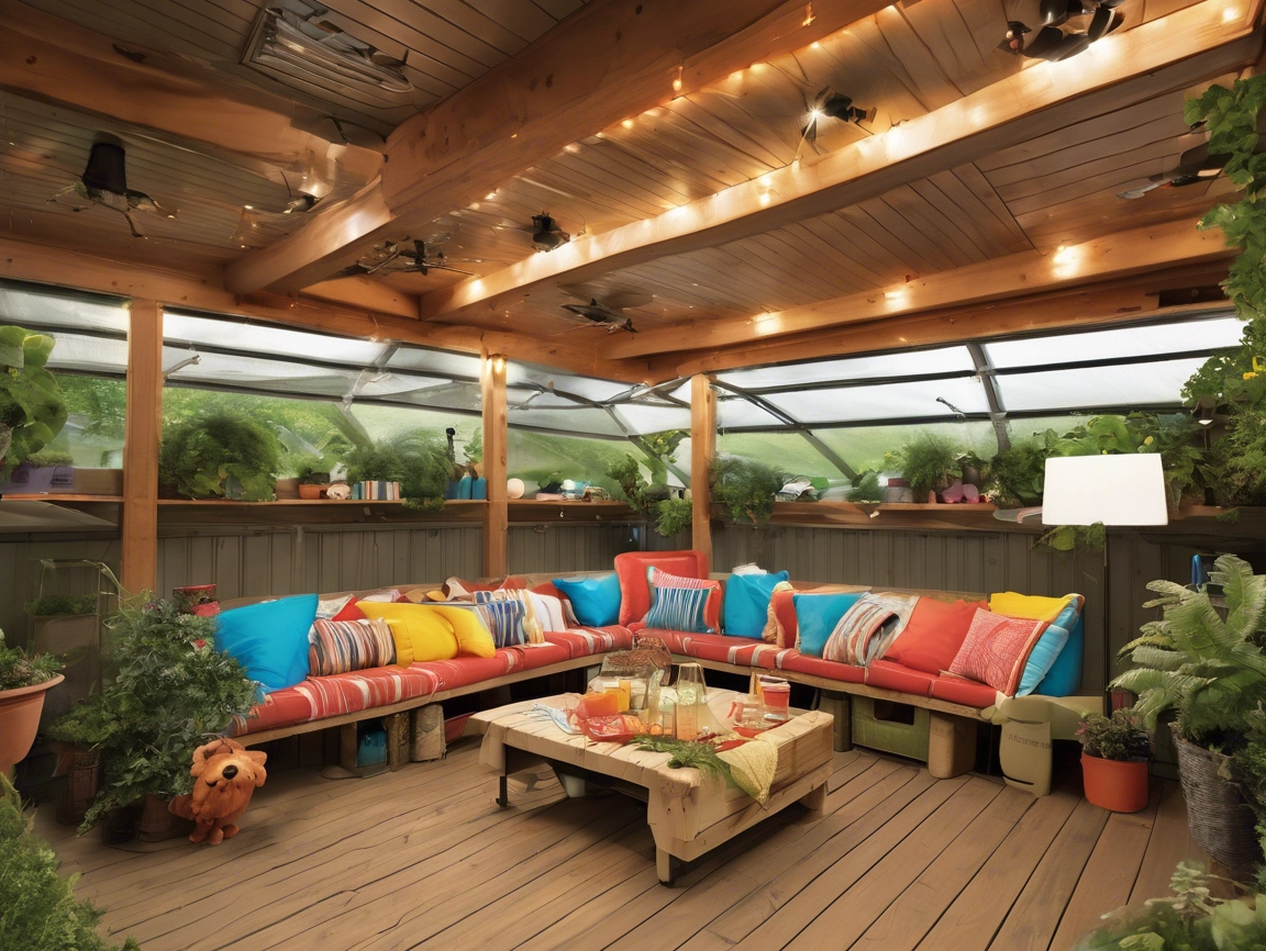 8 Creative Design Ideas for Under Elevated Deck