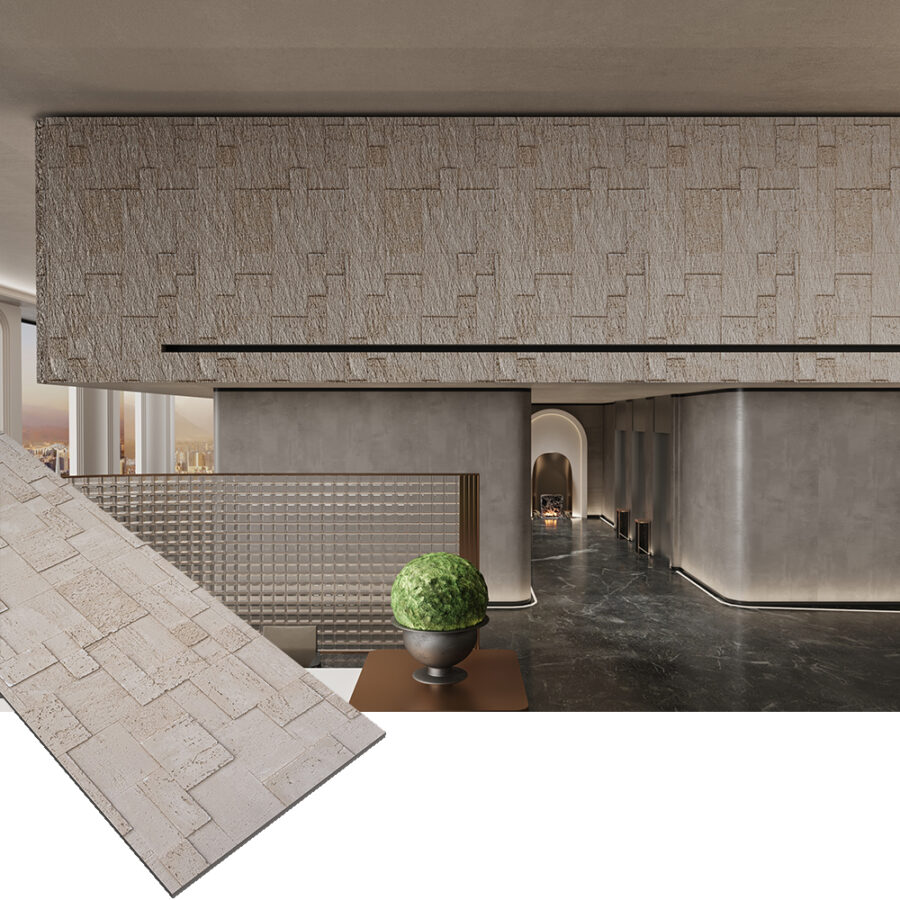 Office waterproof soft stone wall panel