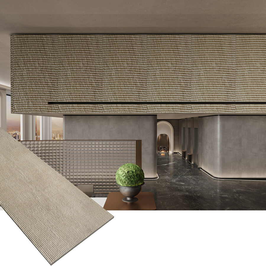 Interior stone wall panels
