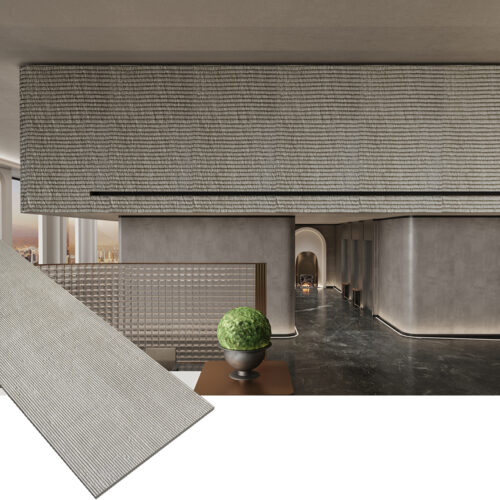 Faux stone interior panels